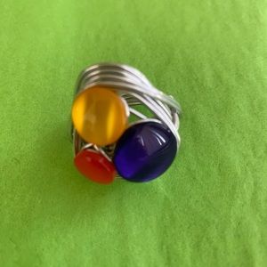 Super fun colorful ring